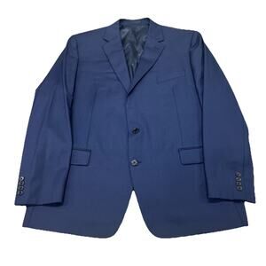 Ralph Lauren Blazer Men’s Size 46L Navy Blue Wool Sport Coat Jacket